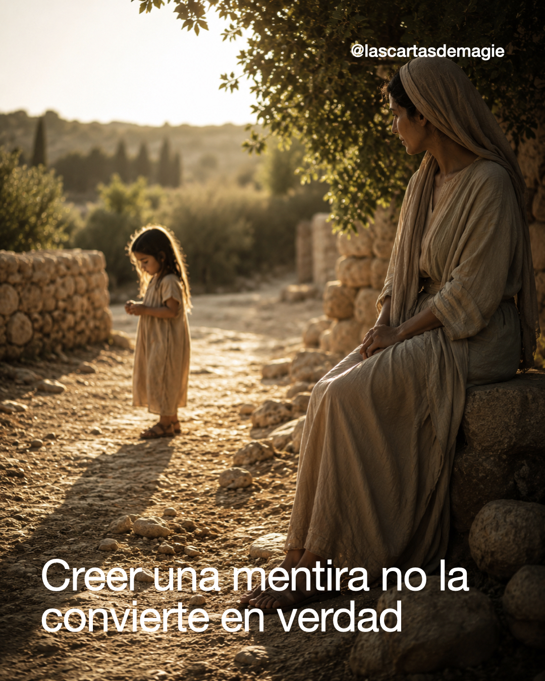 Creer una mentira no la convierte en verdad - Las Cartas de Magie