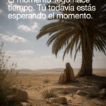 El momento llegó hace tiempo. Tú todavía estás esperando el momento. - Las Cartas de Magie