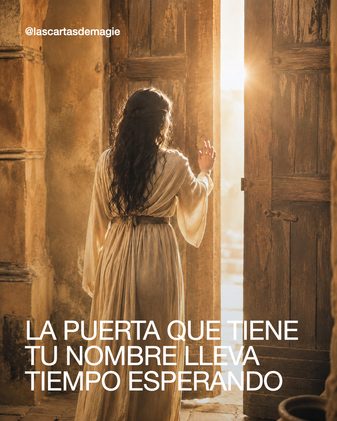 La puerta que tiene tu nombre lleva tiempo esperando - Las Cartas de Magie