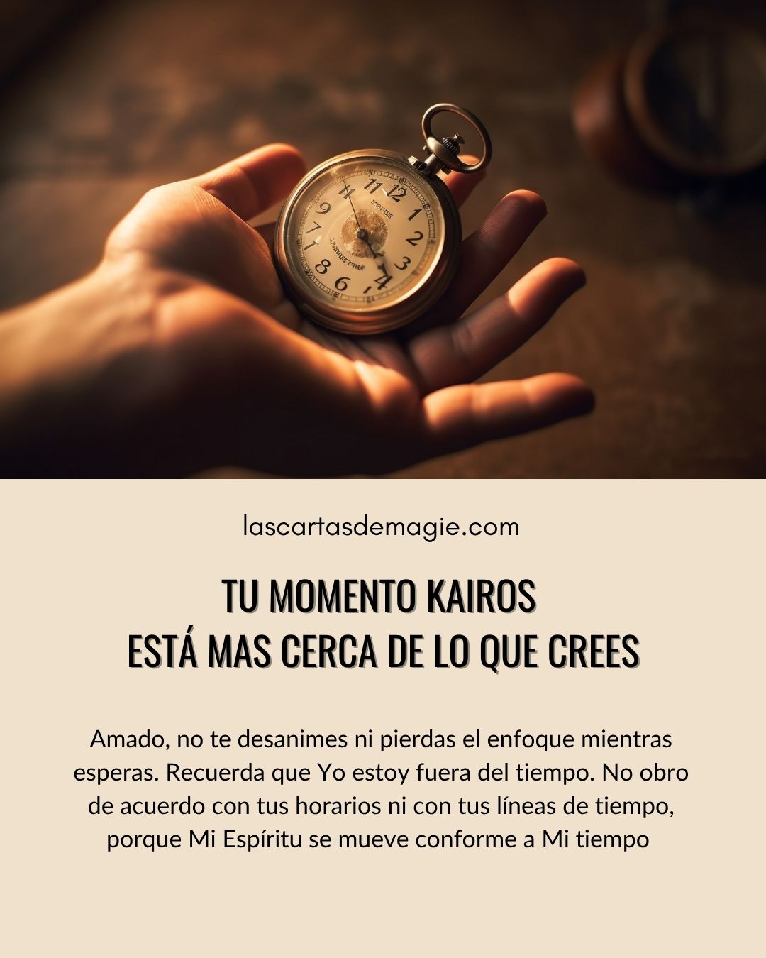 Tu momento kairos está más cerca de lo que crees - Las Cartas de Magie