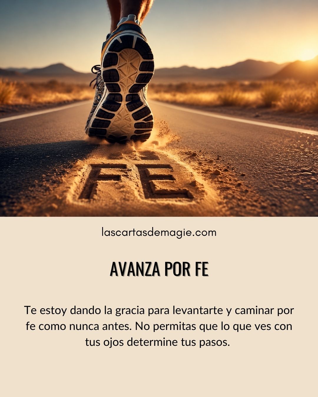 Avanza por fe - Las Cartas de Magie