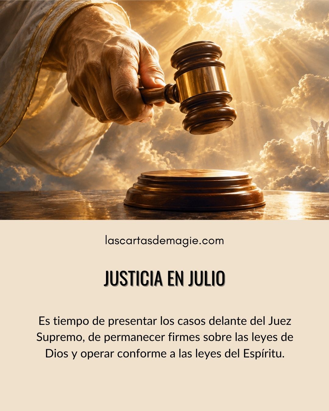 Justicia en julio - Las Cartas de Magie
