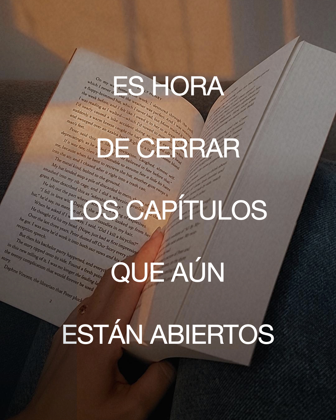 Es hora de cerrar los capítulos que aún están abiertos - Las Cartas de Magie