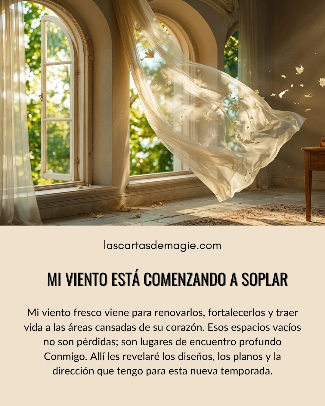 Mi viento está comenzando a soplar - Las Cartas de Magie