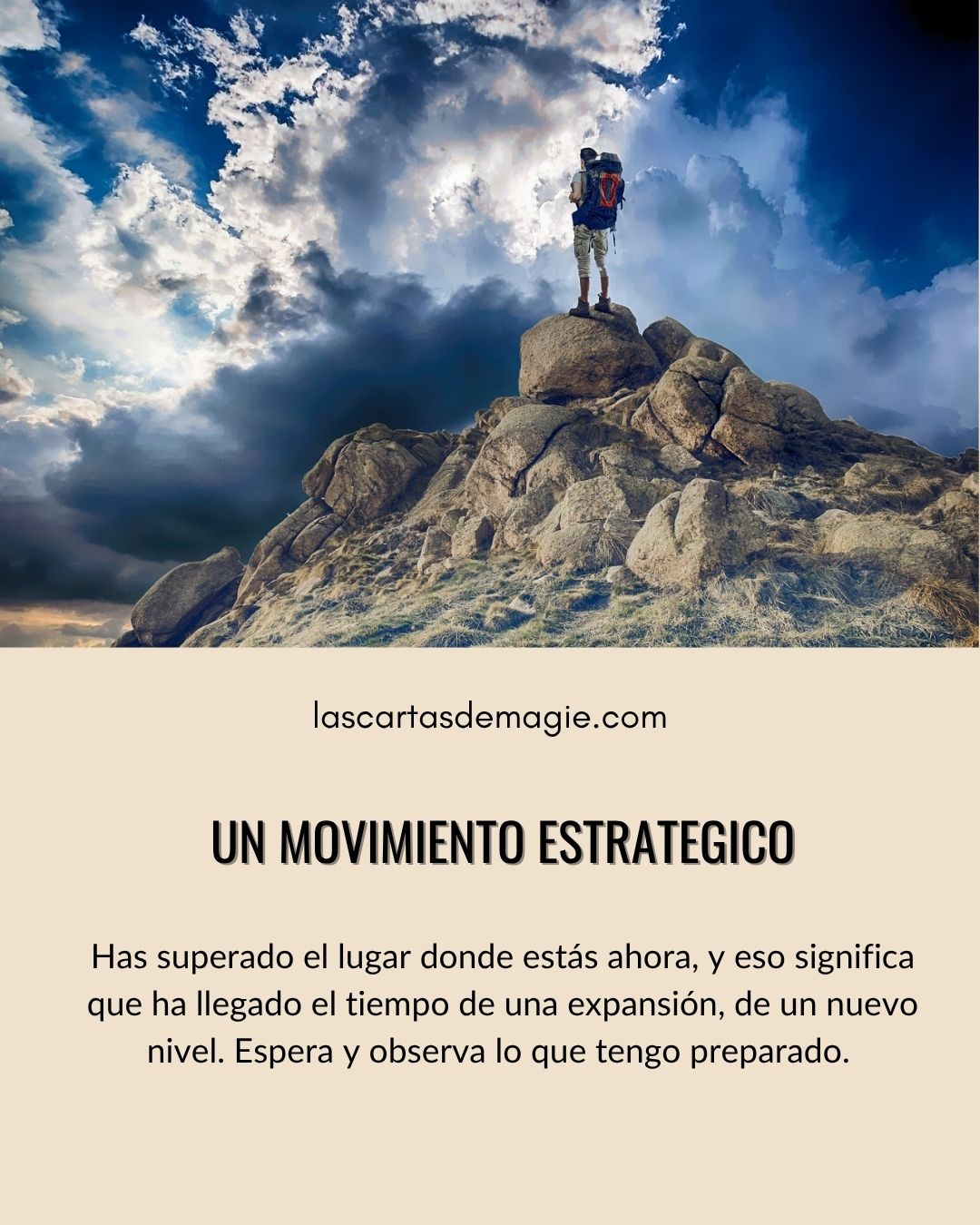 Un movimiento estratégico - Las Cartas de Magie