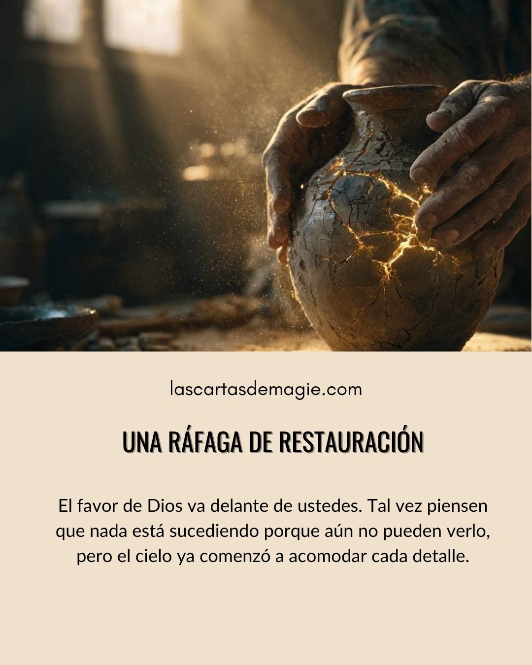 Una ráfaga de restauración - Las Cartas de Magie