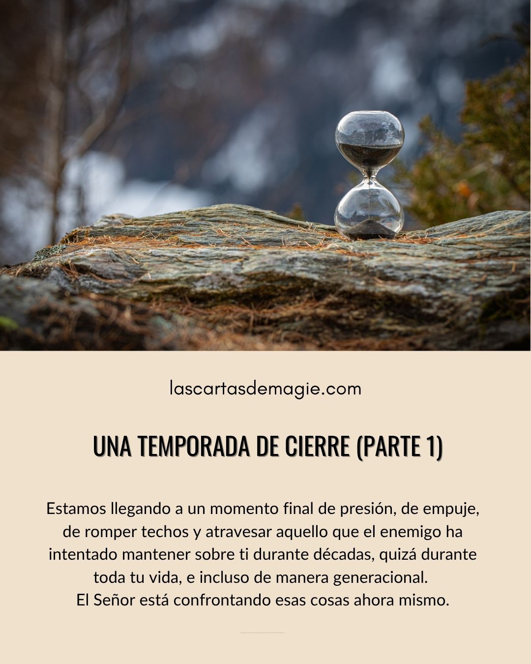 Una temporada de cierre (Parte 1) - Las Cartas de Magie