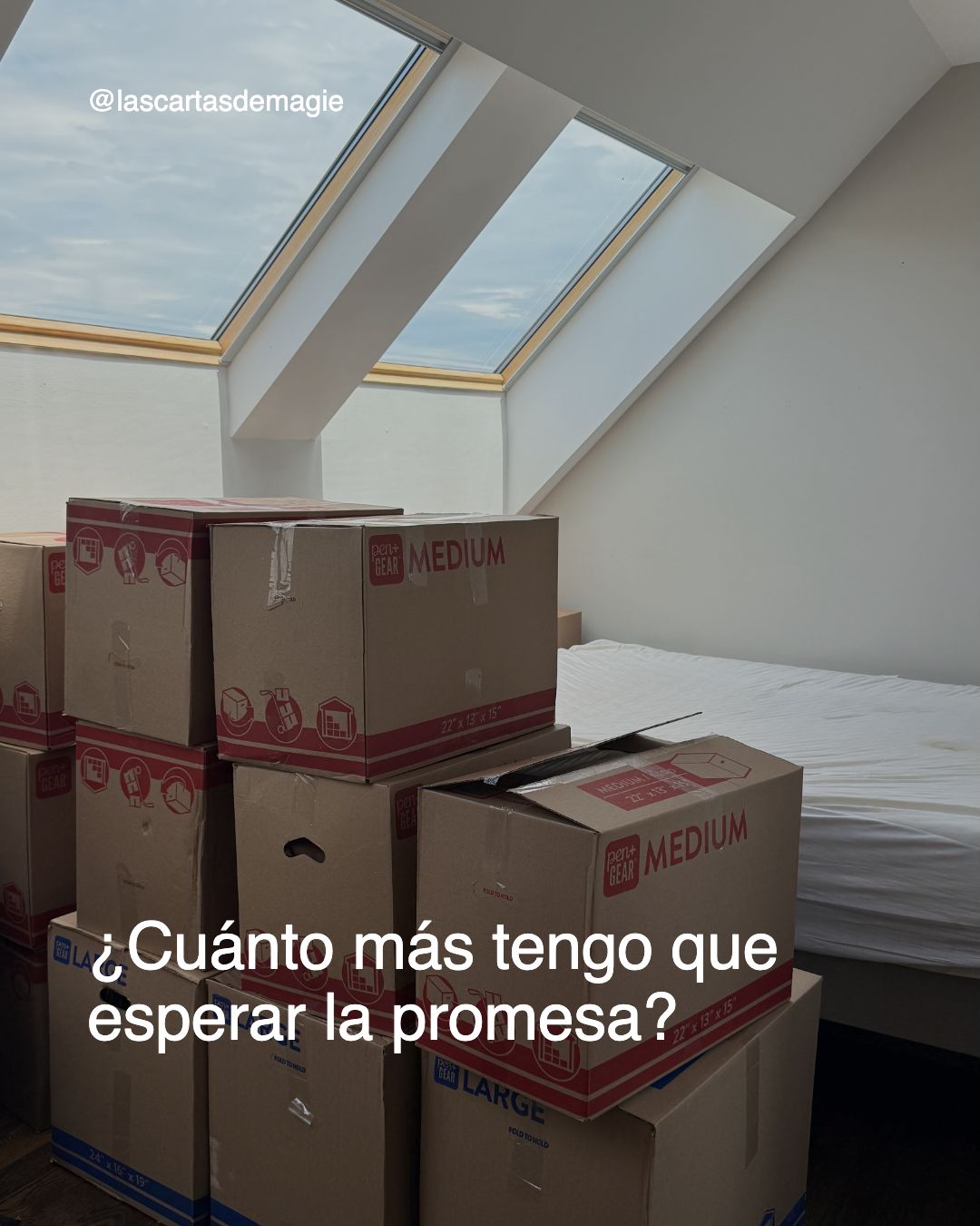 ¿Cuánto más tengo que esperar la promesa? - Las Cartas de Magie