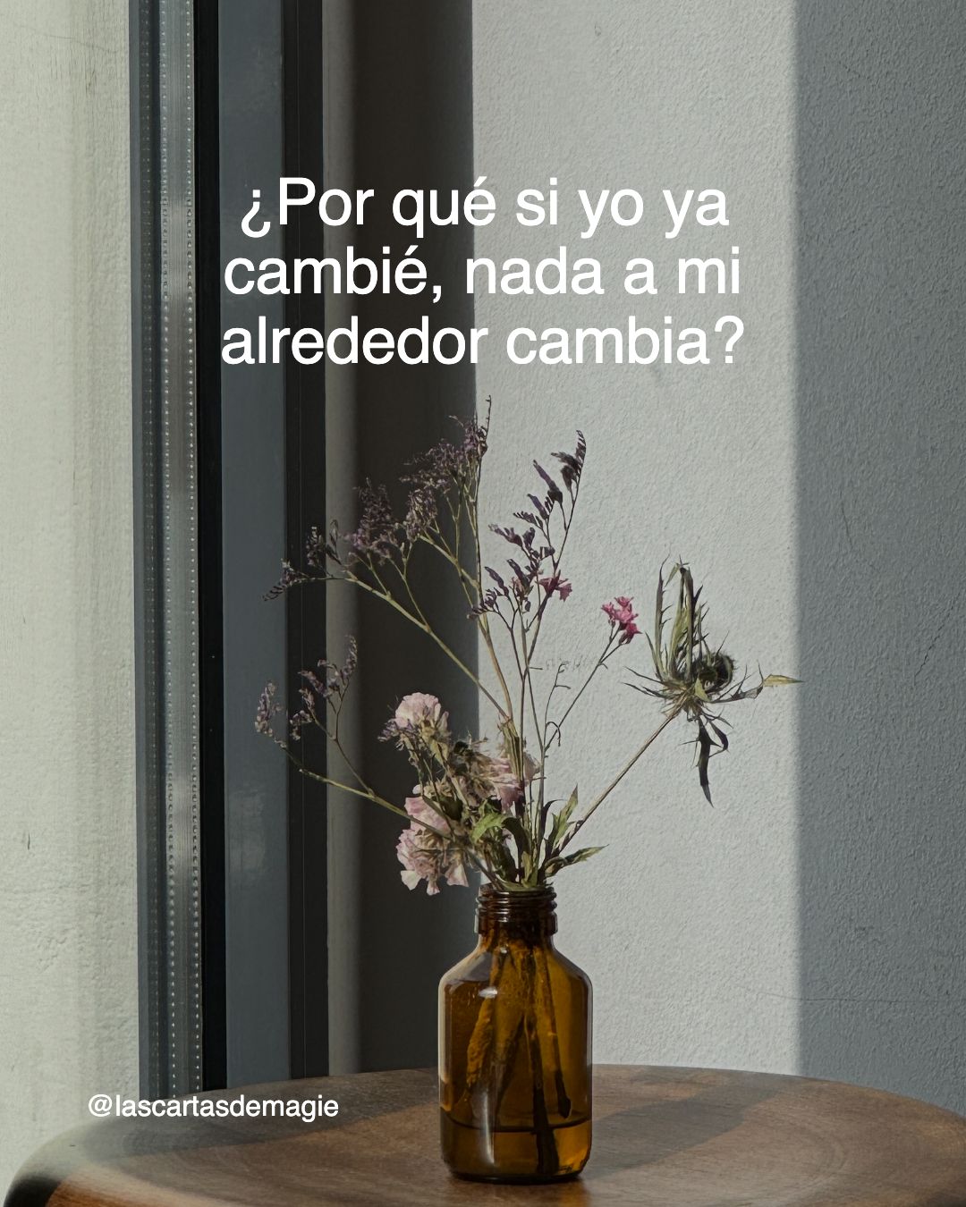 ¿Por qué si yo ya cambié, nada a mi alrededor cambia? - Las Cartas de Magie