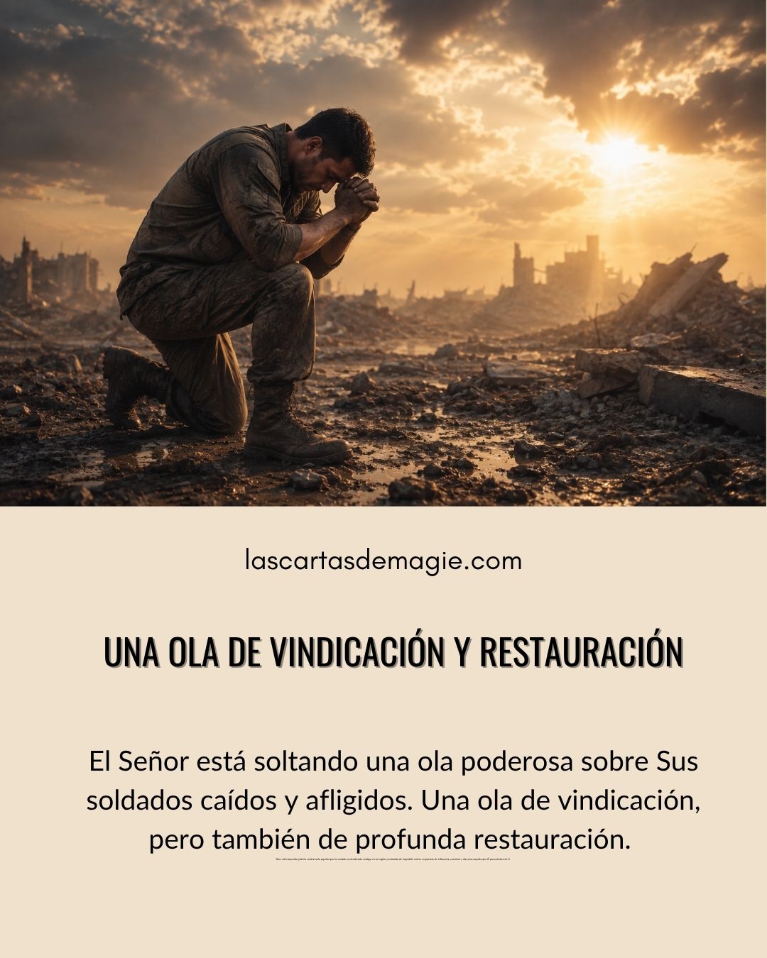 Una ola de vindicación y restauración - Las Cartas de Magie