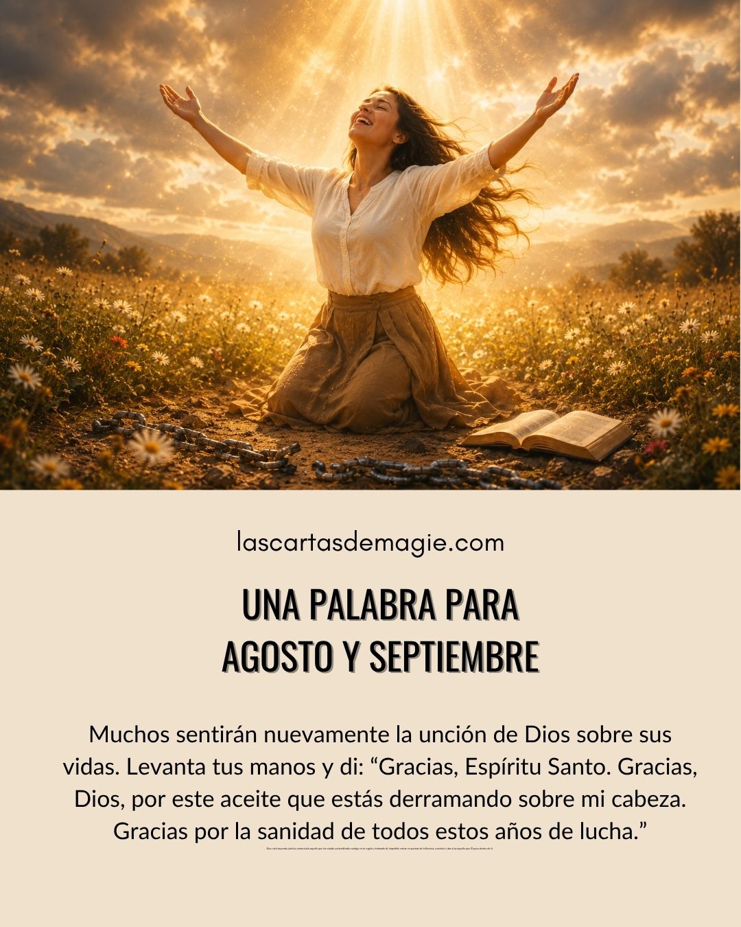 Una palabra para agosto y septiembre (Parte 2) - Las Cartas de Magie