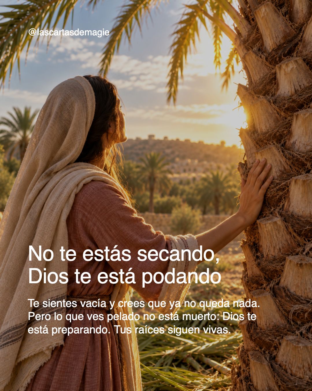 No te estás secando, Dios te está podando - Las Cartas de Magie