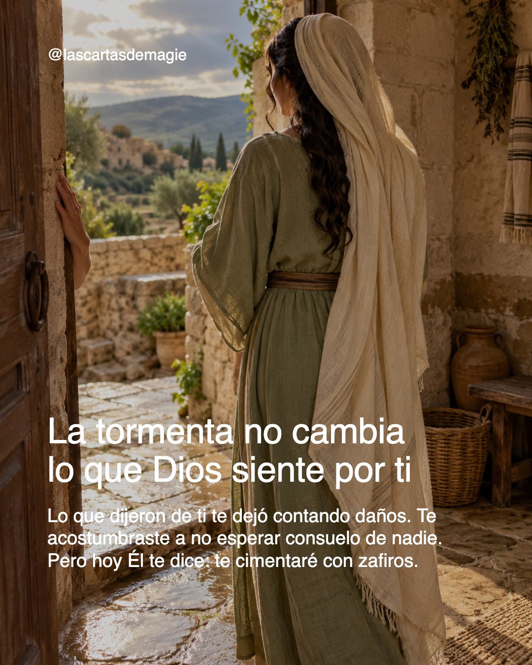 Post la tormenta no cambia lo que dios siente por ti