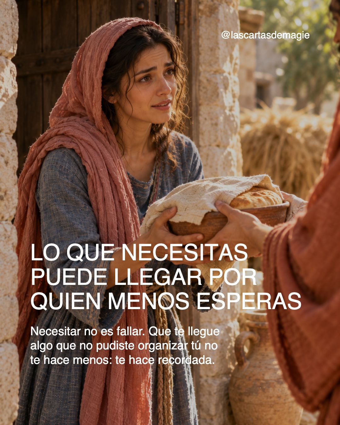 Post lo que necesitas puede llegar por quien menos esperas