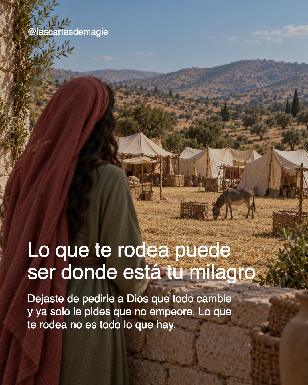 Lo que te rodea puede ser donde está tu milagro - Las Cartas de Magie