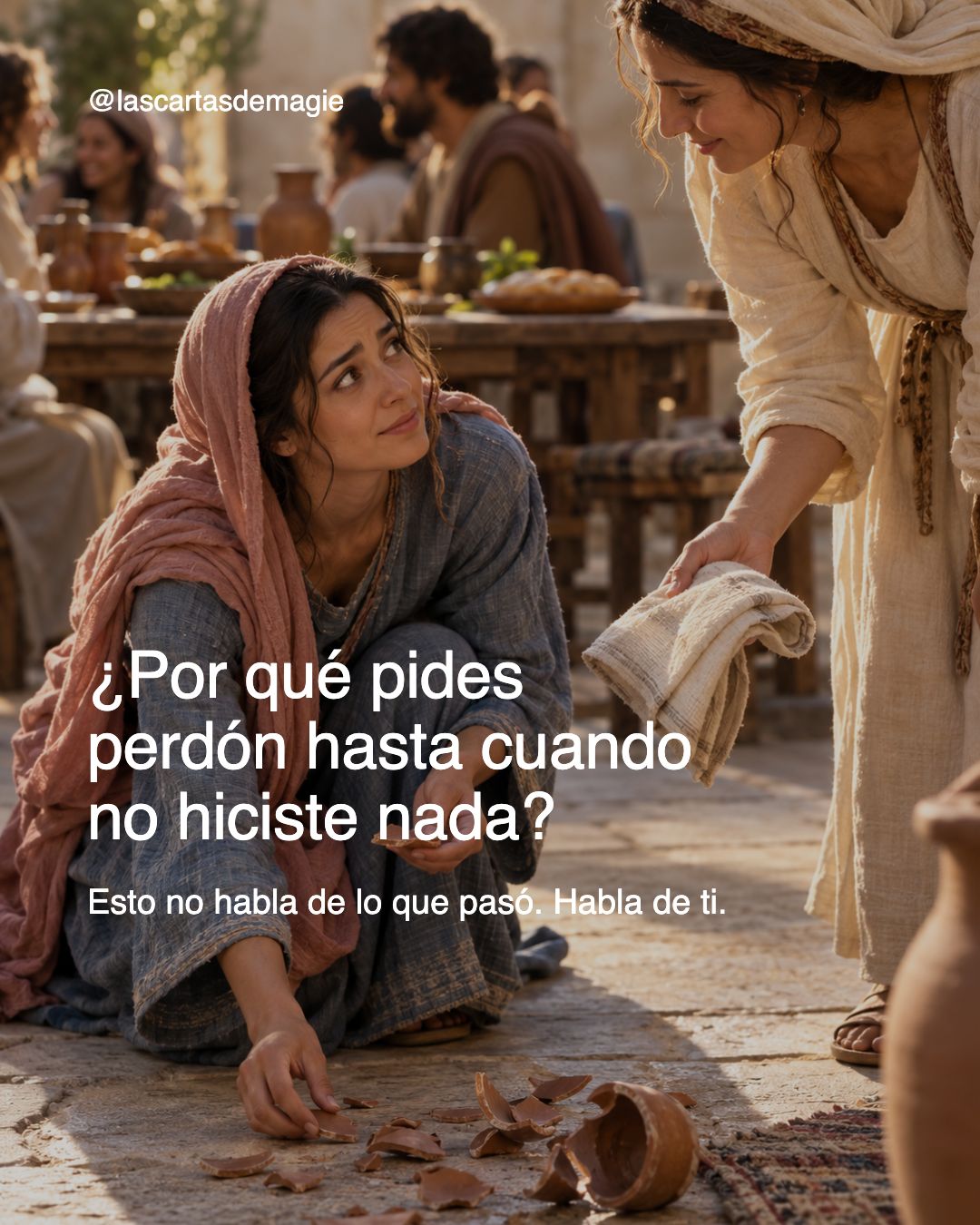 Post por que pides perdon hasta cuando no hiciste nada